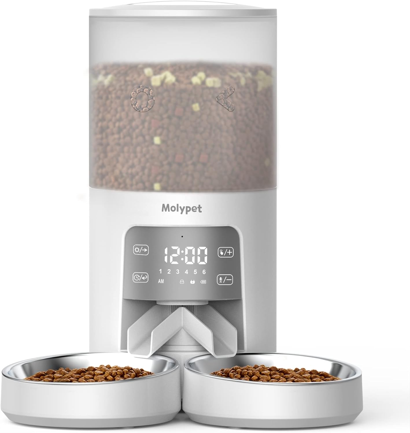 An application scenario or product detail of 2 bowl cat feeder - Image 18