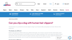 AllGroom - Dog Clippers for Safe Grooming