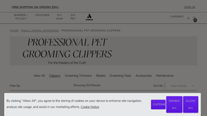 Andis - Professional Small Pet Grooming Clippers