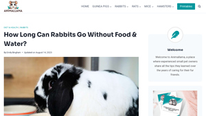 Animal Llama - Essential Care for Rabbits