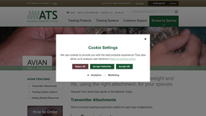 AtsTrack - Avian Tracking Equipment