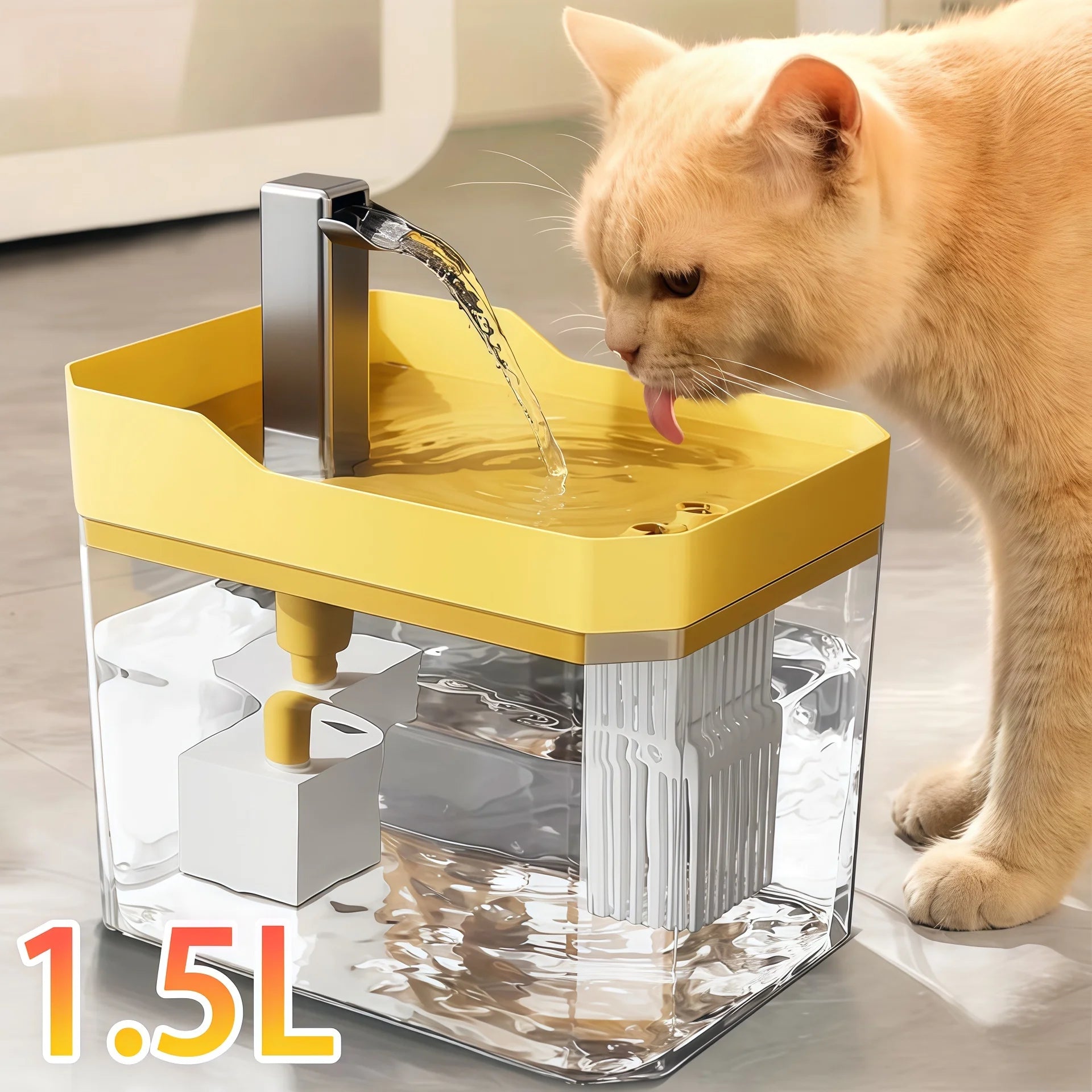 An application scenario or product detail of auto cat water dispenser - Image 8