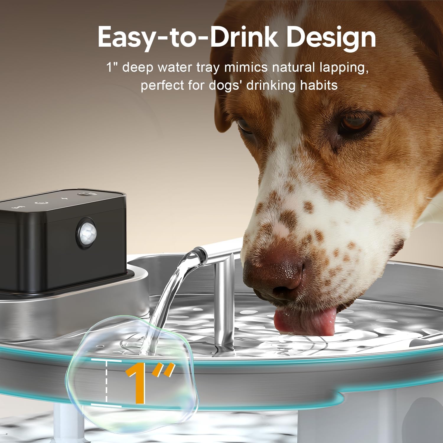 An application scenario or product detail of auto dog water fountain - Image 20