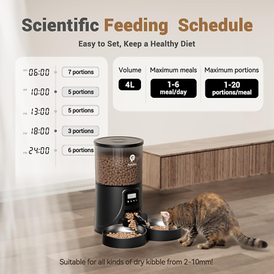 An application scenario or product detail of auto feeder multiple cats - Image 9