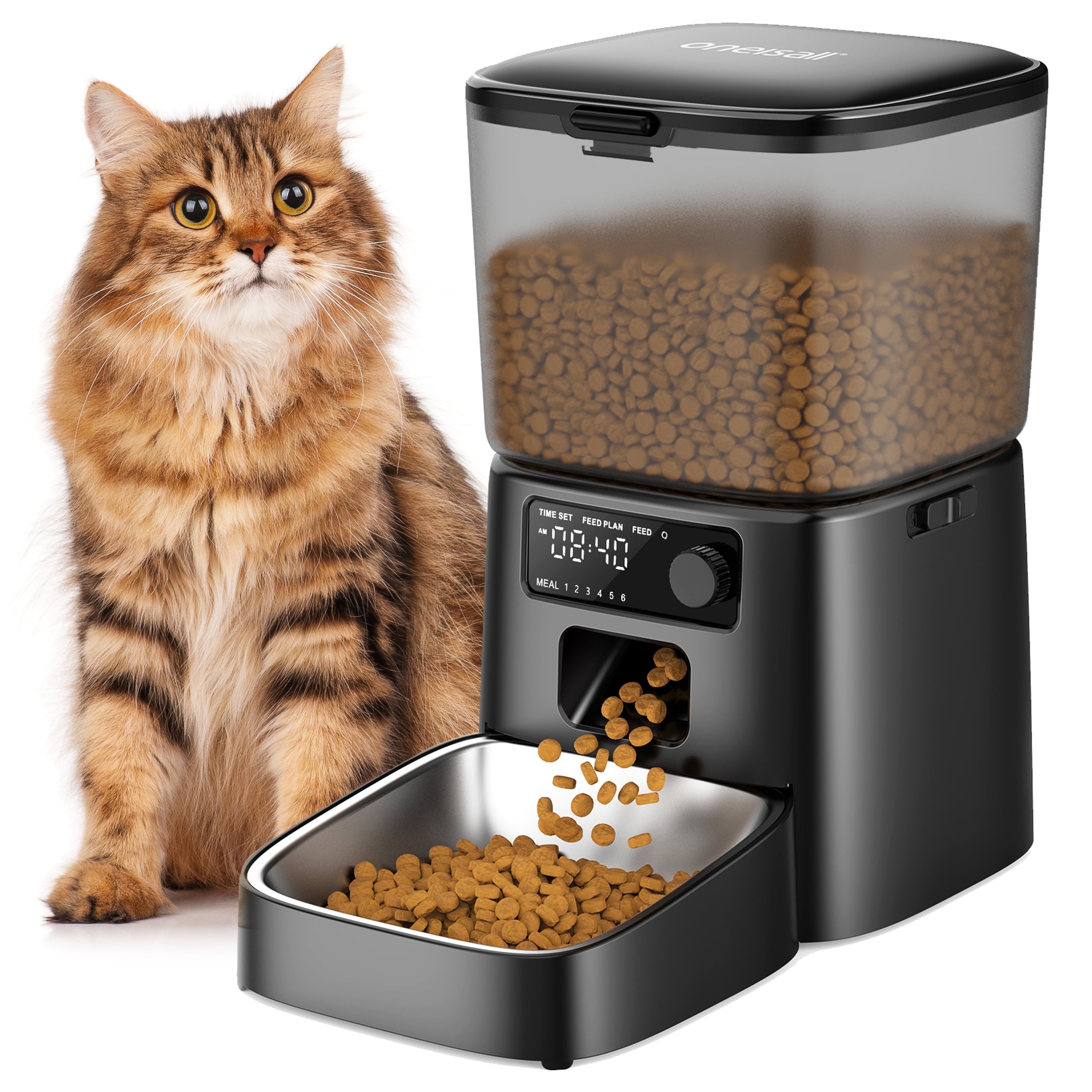 An application scenario or product detail of auto food dispenser for cats - Image 7
