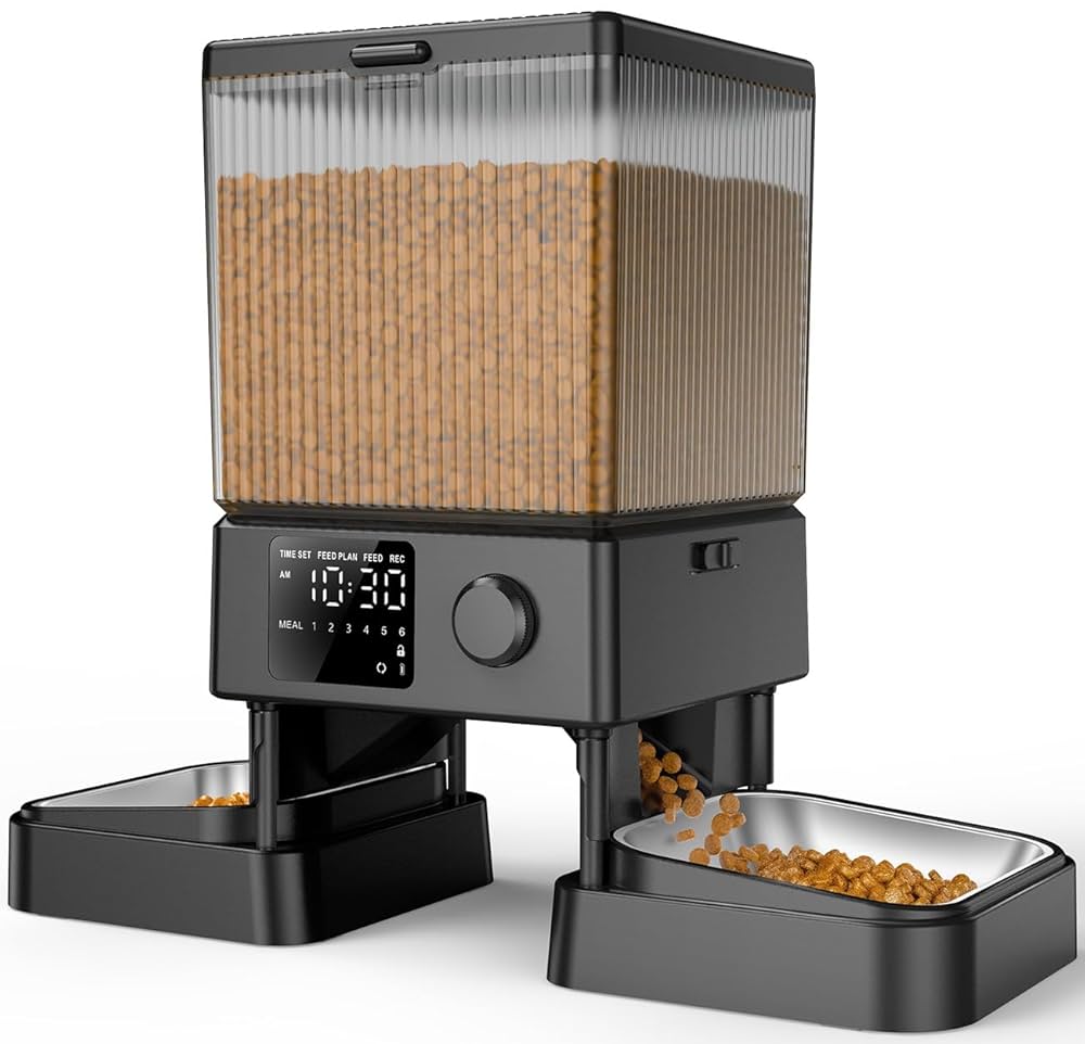 An application scenario or product detail of auto food dispenser for cats - Image 19
