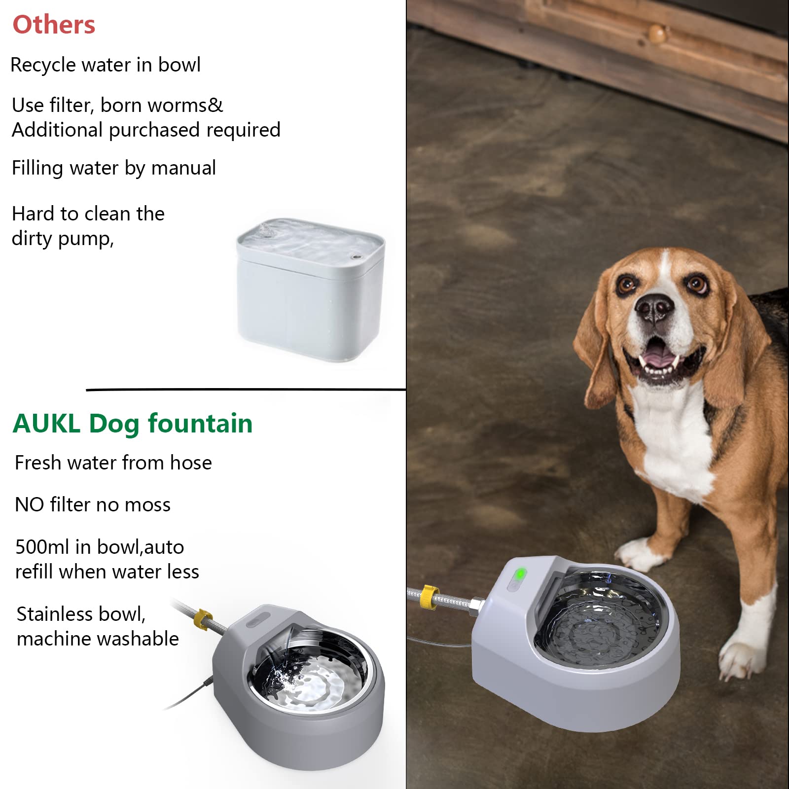 An application scenario or product detail of auto refill dog water bowl - Image 7