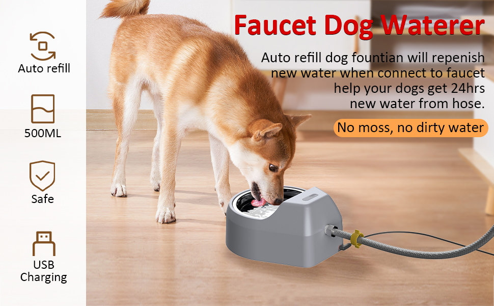 An application scenario or product detail of auto refill dog water bowl - Image 10