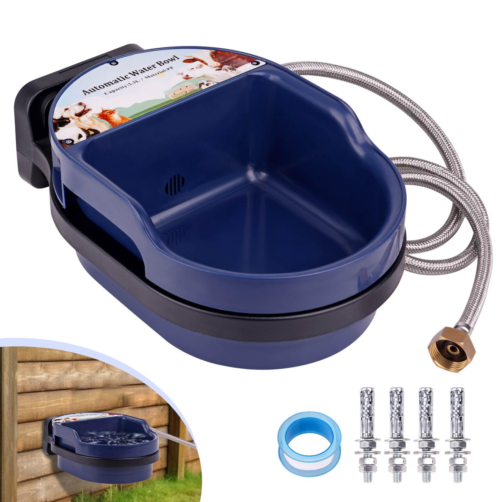An application scenario or product detail of auto refill dog water bowl - Image 12