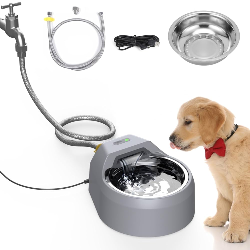 An application scenario or product detail of auto refilling dog water bowl - Image 2