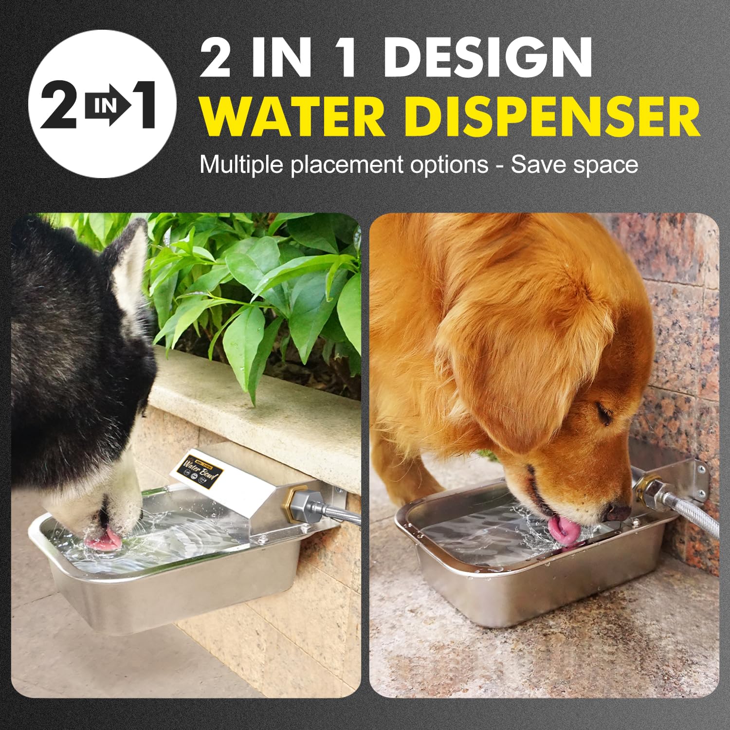 An application scenario or product detail of auto water feeder for dogs - Image 19