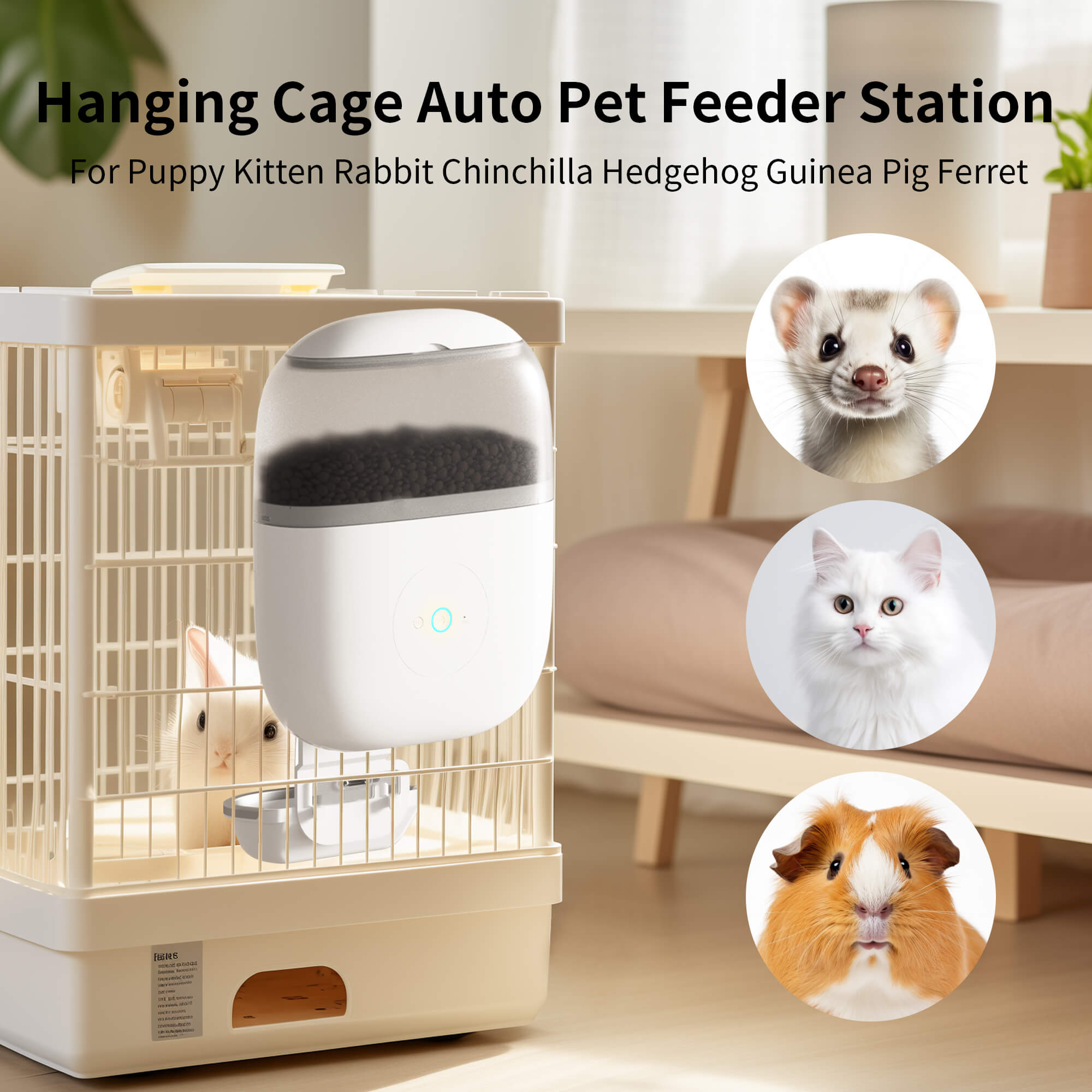 An application scenario or product detail of automatic bunny feeder - Image 14