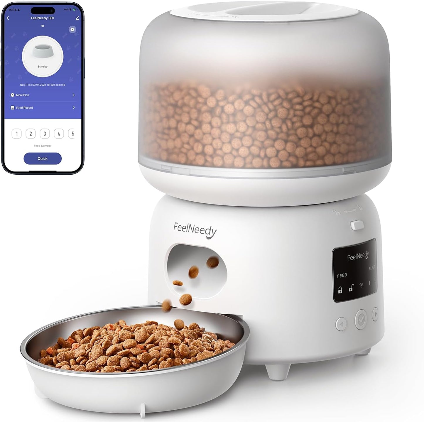 An application scenario or product detail of automatic canned food feeder - Image 13