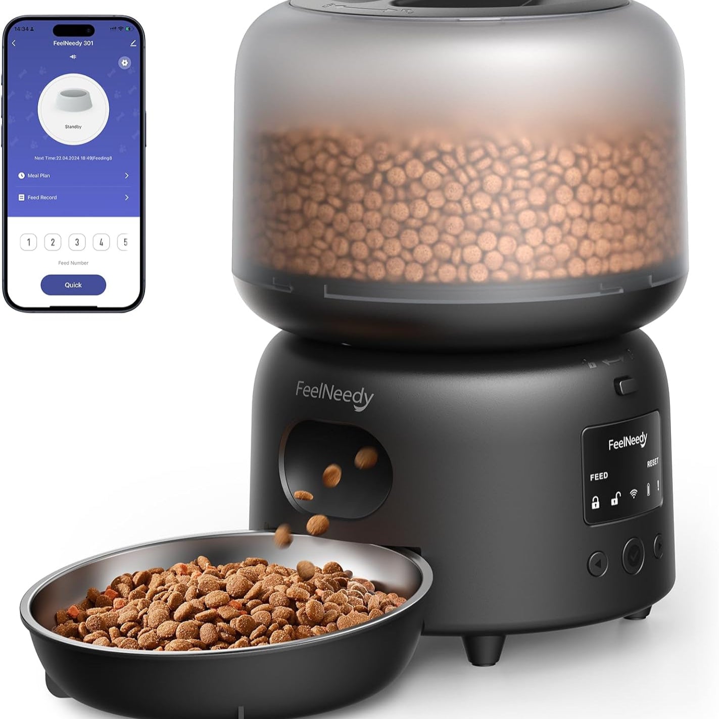 An application scenario or product detail of automatic canned food feeder - Image 23