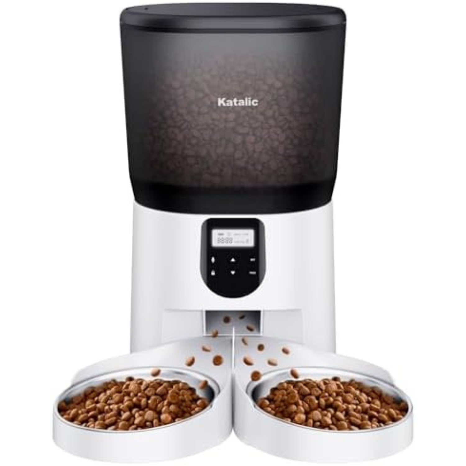 An application scenario or product detail of automatic cat feeder 2 bowls - Image 10