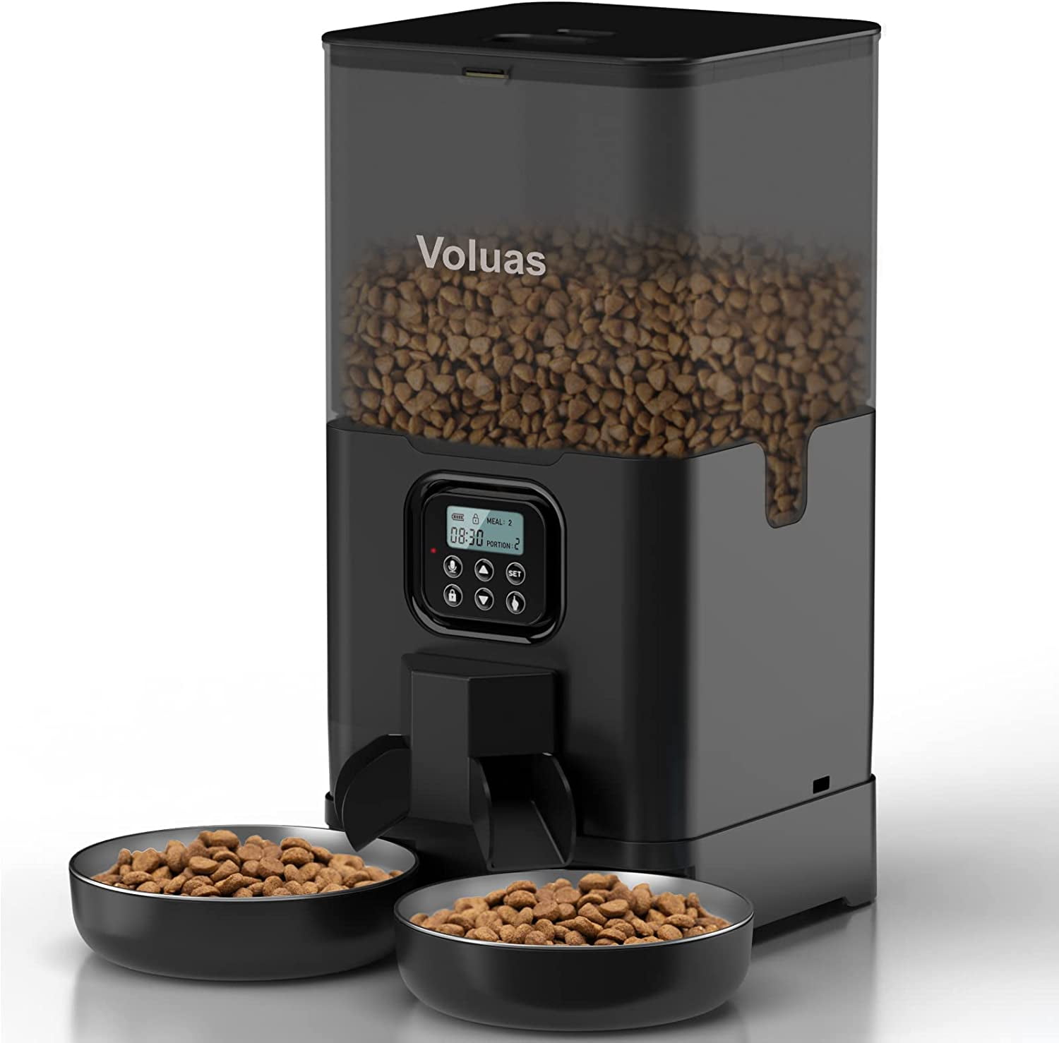 An application scenario or product detail of automatic cat feeder 2 bowls - Image 13