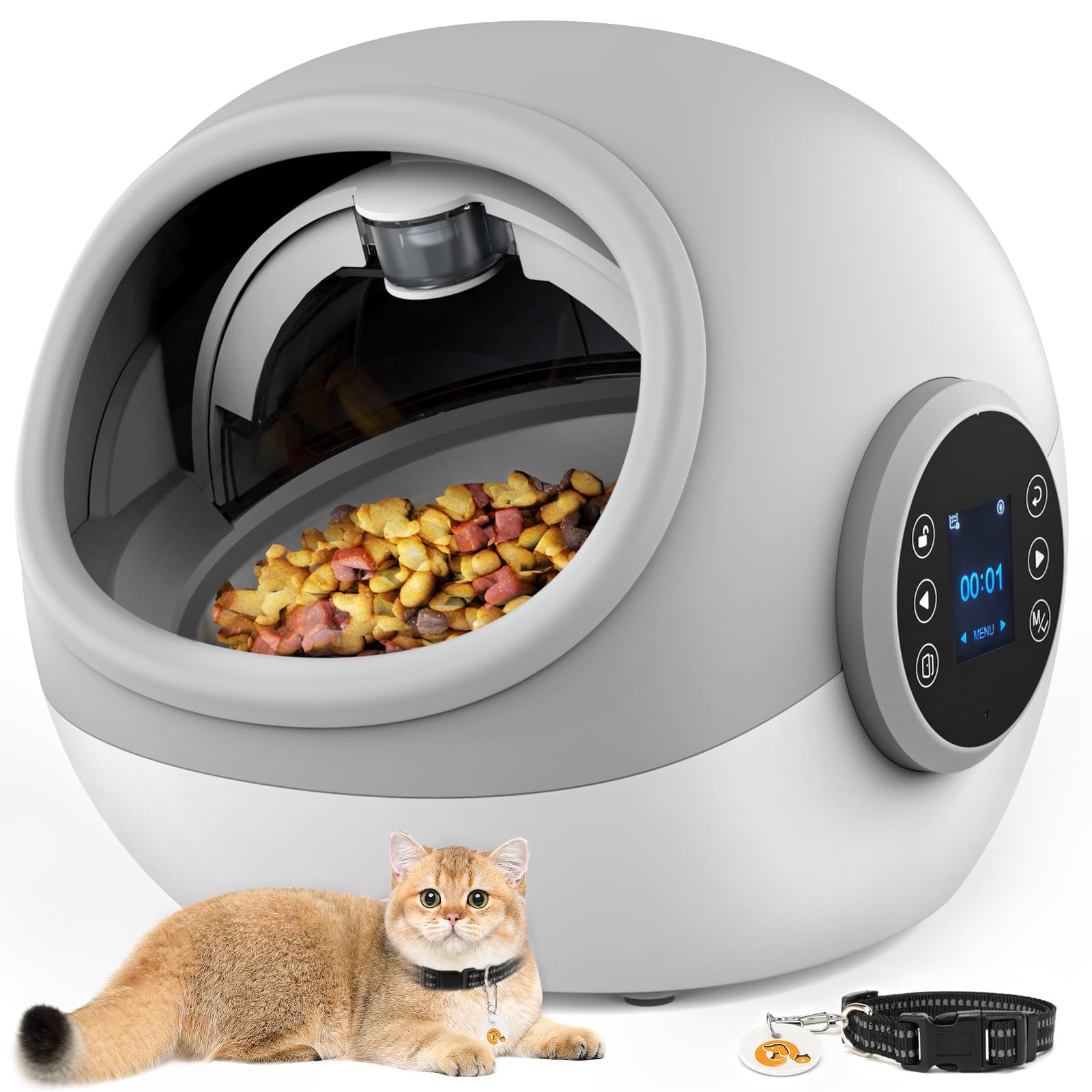 An application scenario or product detail of automatic cat feeder amazon - Image 1