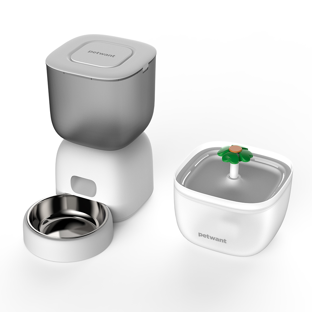 An application scenario or product detail of automatic cat feeder and water fountain - Image 21