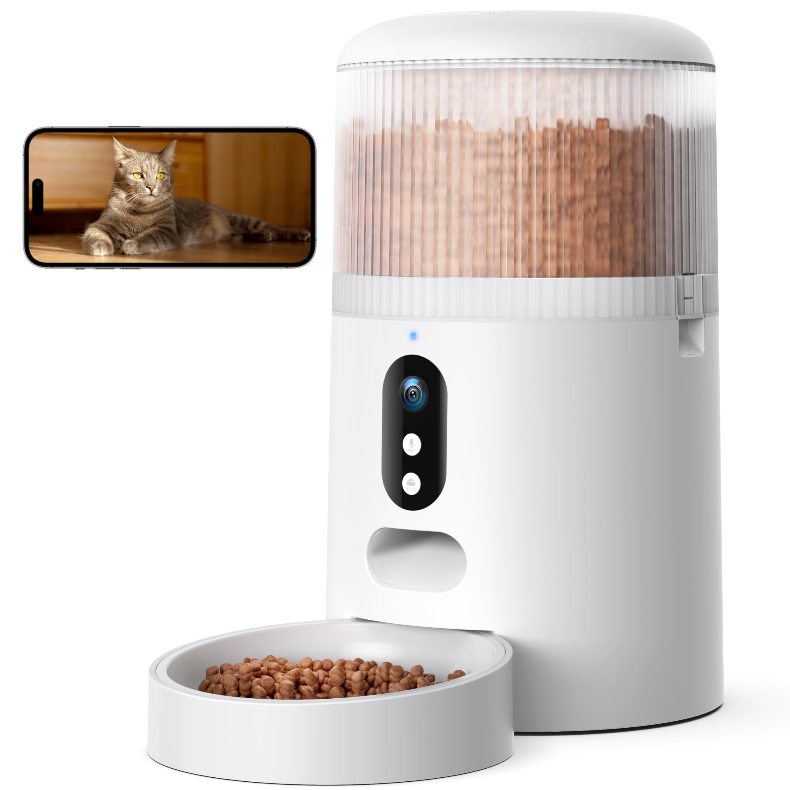 An application scenario or product detail of automatic cat feeder with sensor - Image 2