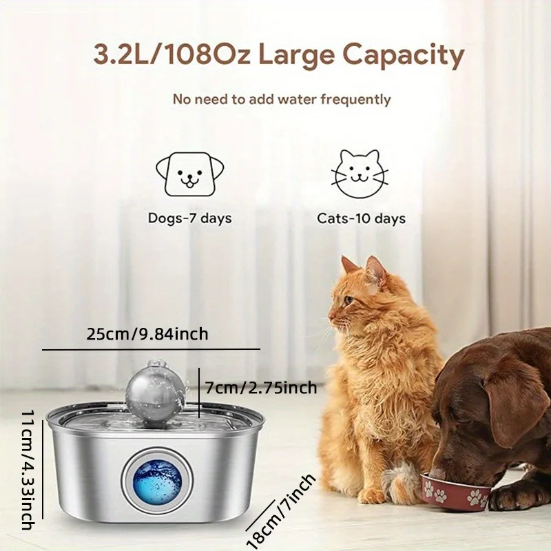 An application scenario or product detail of automatic cat water bowl - Image 15