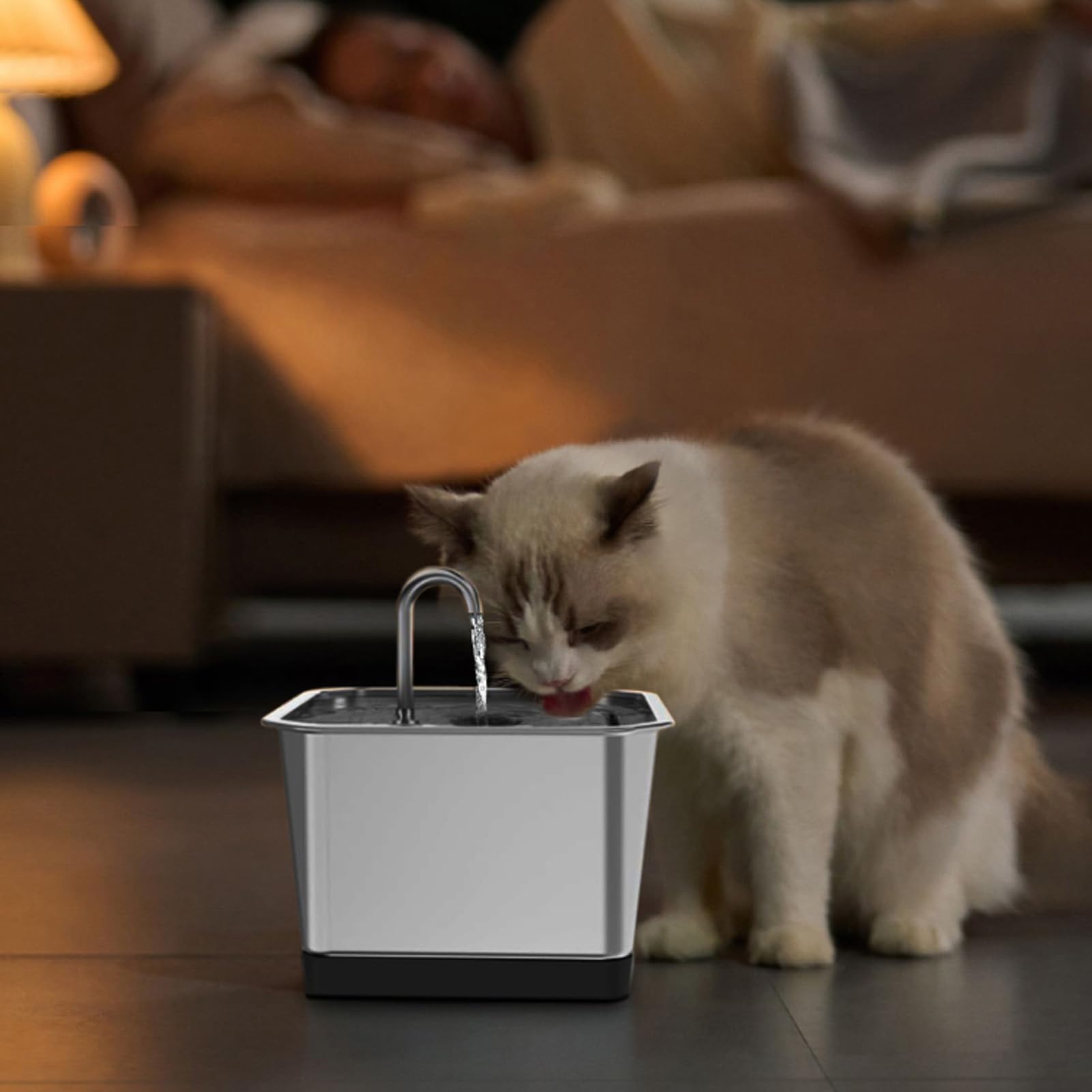 An application scenario or product detail of automatic cat water fountain - Image 5