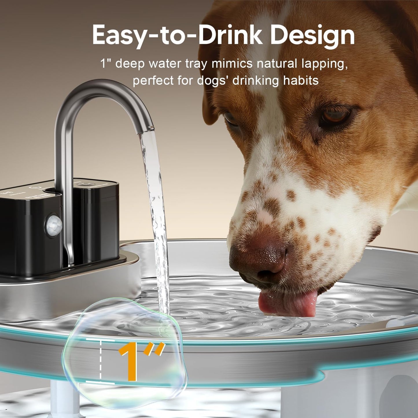 An application scenario or product detail of automatic dog drinking fountain - Image 7