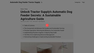 Tractor Supply - Pet Feeders