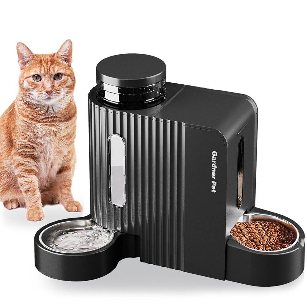 An application scenario or product detail of automatic pet feeder and water - Image 1