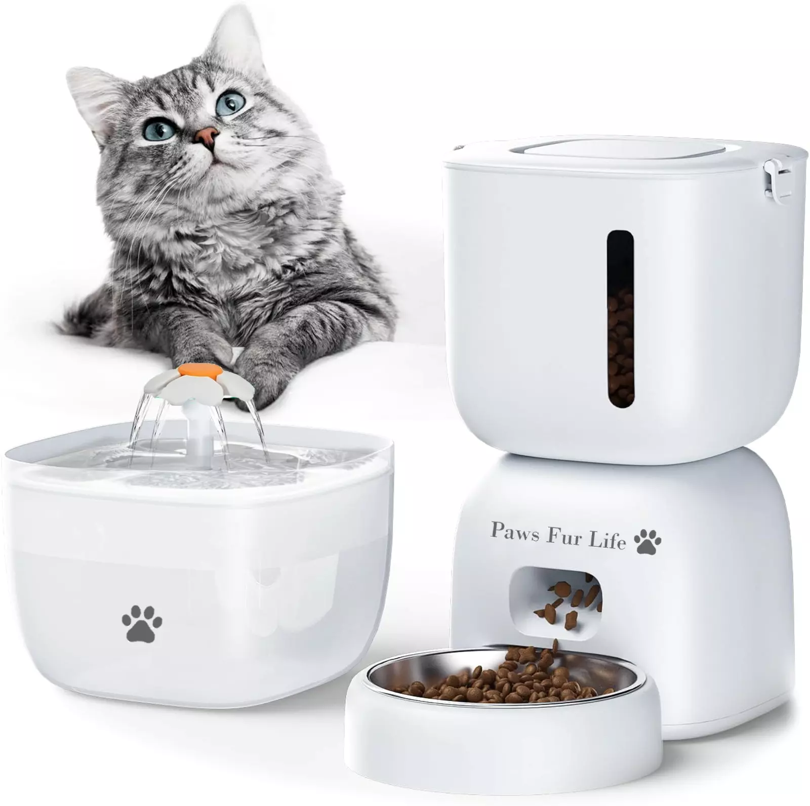 An application scenario or product detail of automatic pet feeder and water - Image 9
