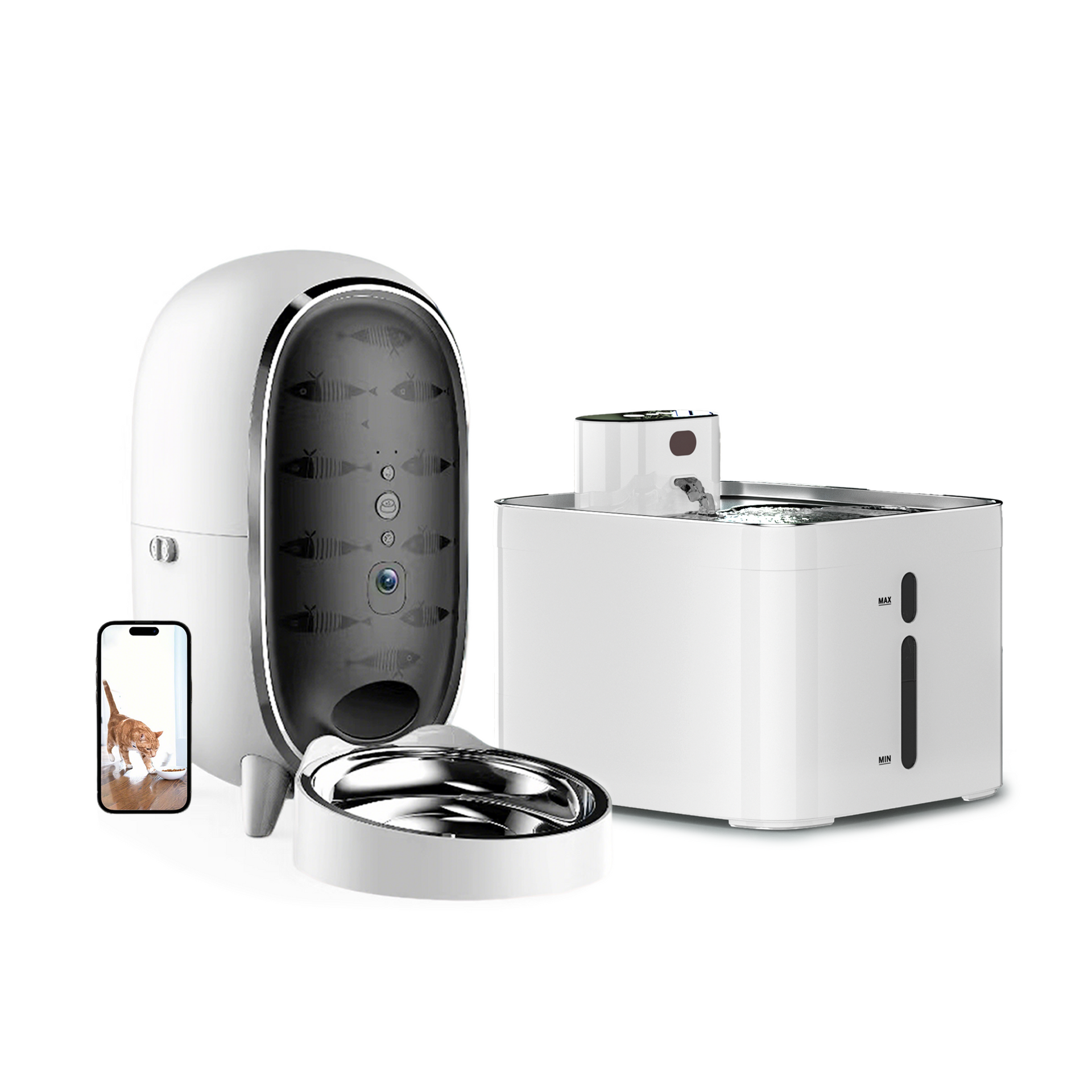 An application scenario or product detail of automatic pet feeder and water - Image 22