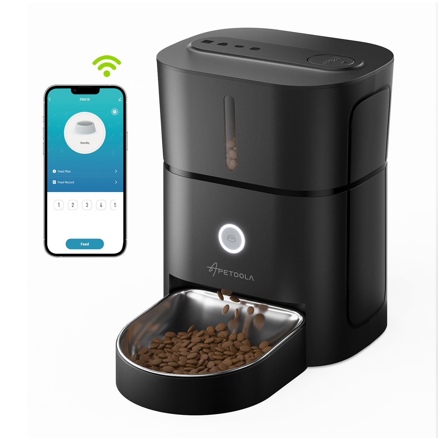 An application scenario or product detail of automatic pet feeder with timer - Image 12