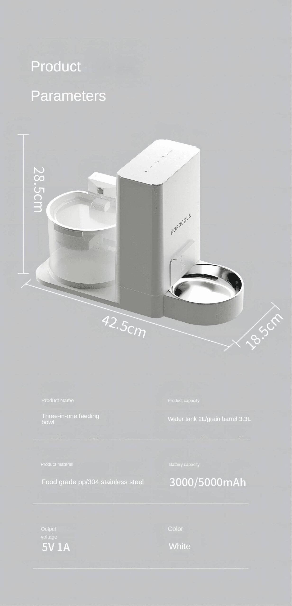 An application scenario or product detail of automatic water and food dispenser for dogs - Image 16