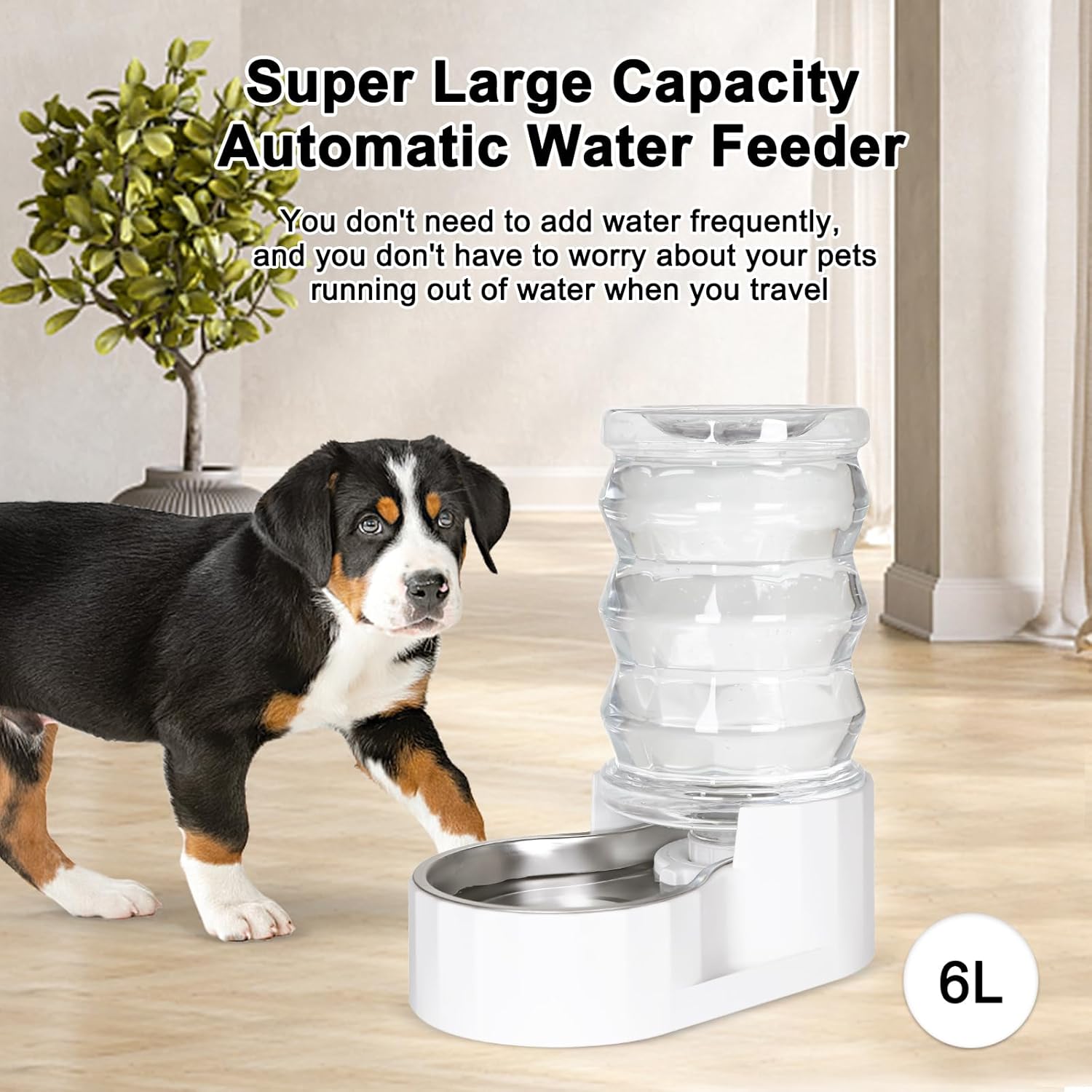An application scenario or product detail of automatic water dispenser for dogs - Image 6
