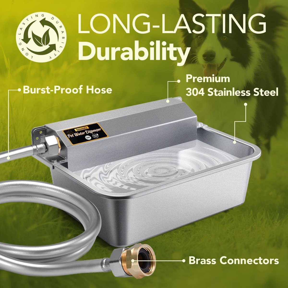 An application scenario or product detail of automatic water for dog - Image 11