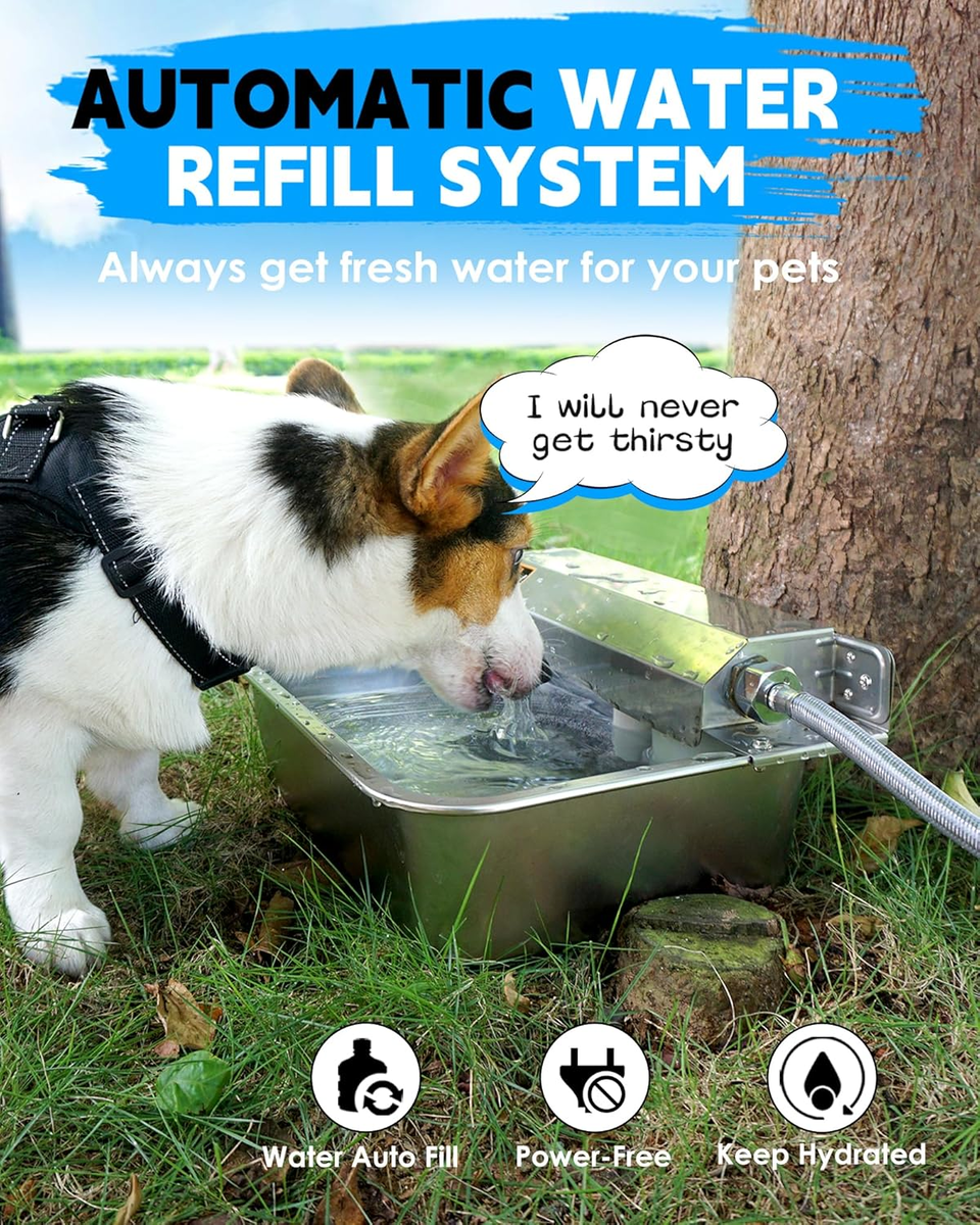 An application scenario or product detail of automatic water for dog - Image 12
