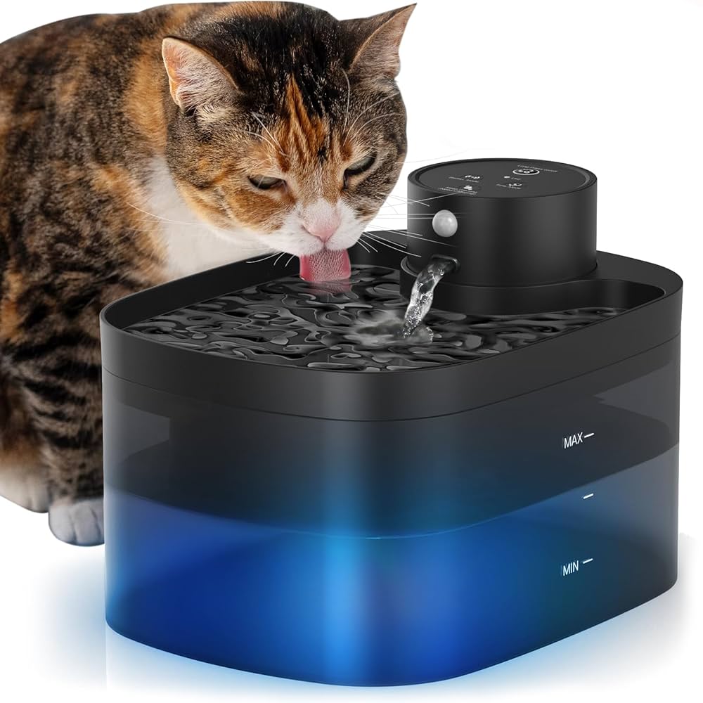 An application scenario or product detail of battery cat water fountain - Image 1