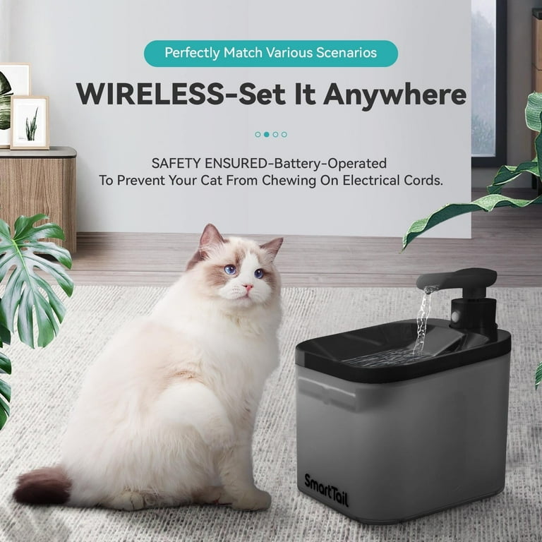 An application scenario or product detail of battery operated water bowls for cats - Image 12