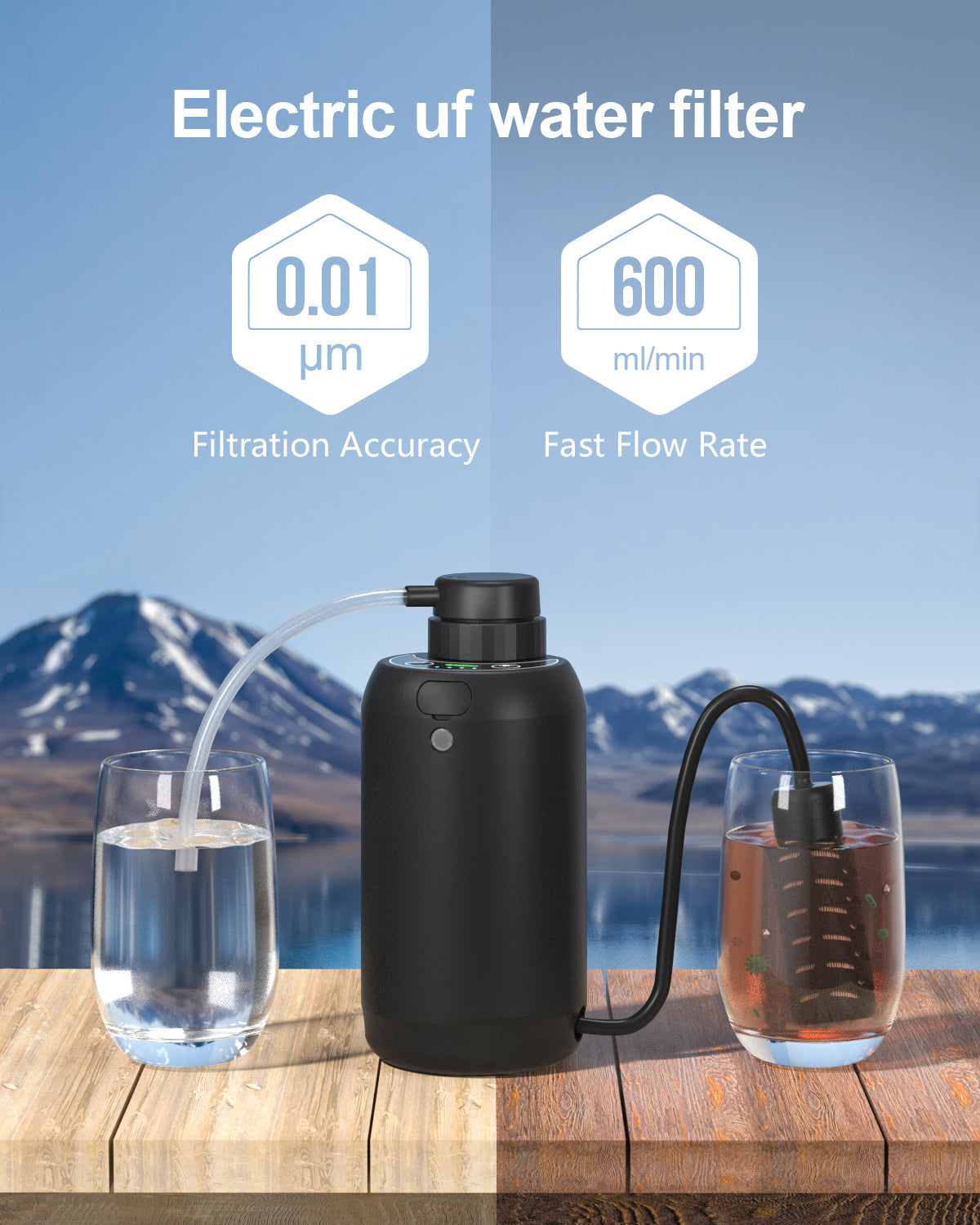 An application scenario or product detail of battery operated water filter - Image 4