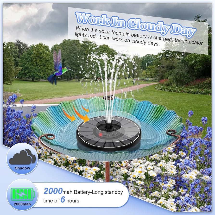 An application scenario or product detail of battery powered water fountains - Image 7