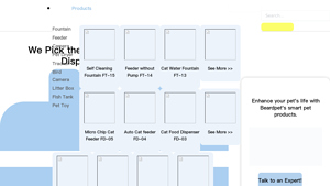 Beardpet - 4.5L Wireless Cat Water Fountain