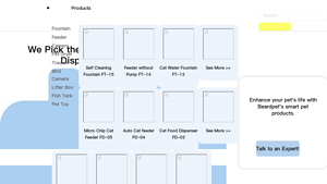 BeardPet - 4.5L Wireless Cat Water Fountain