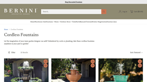 Bernini Fountains - Bosconero Cordless Fountain