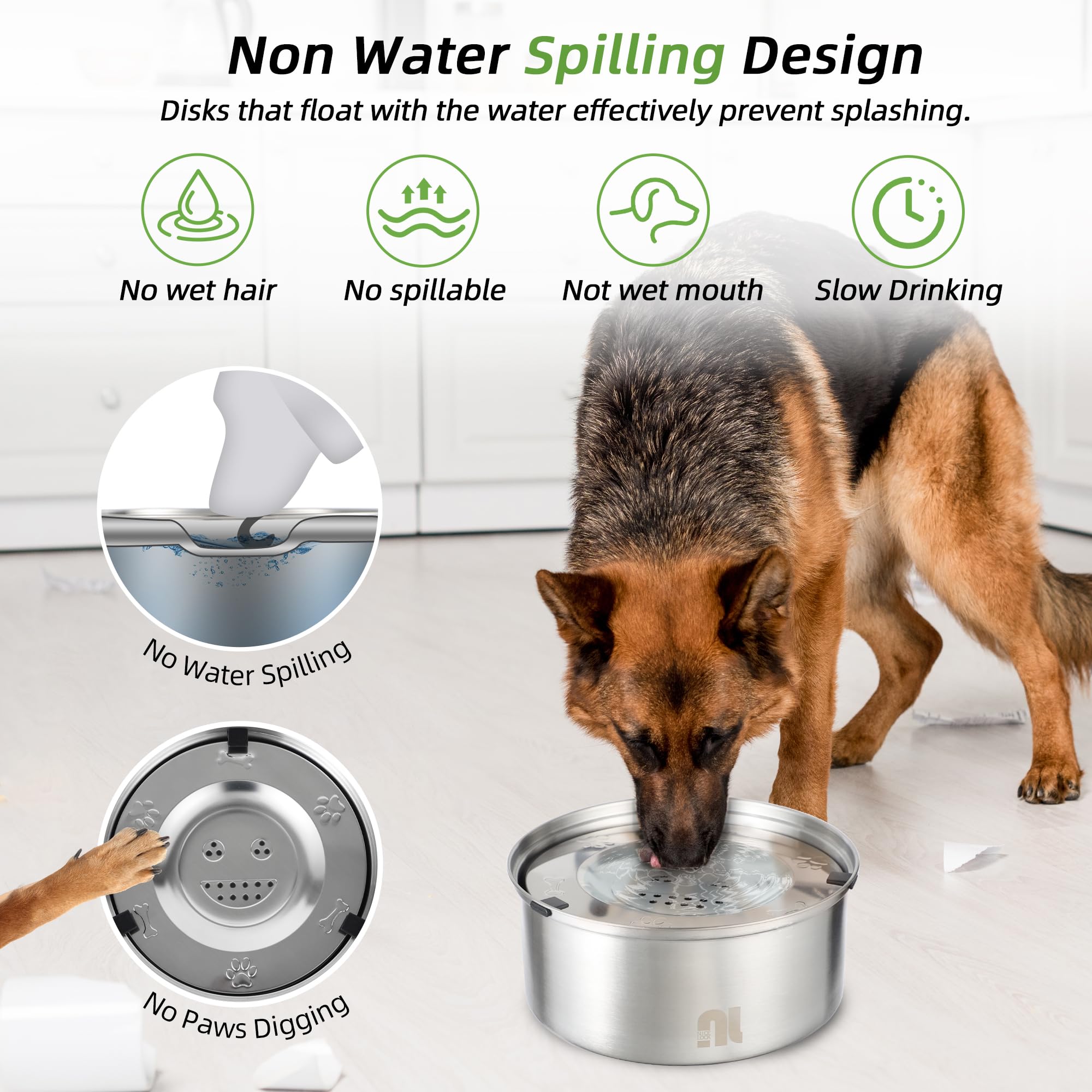 An application scenario or product detail of best material for dog water bowl - Image 4