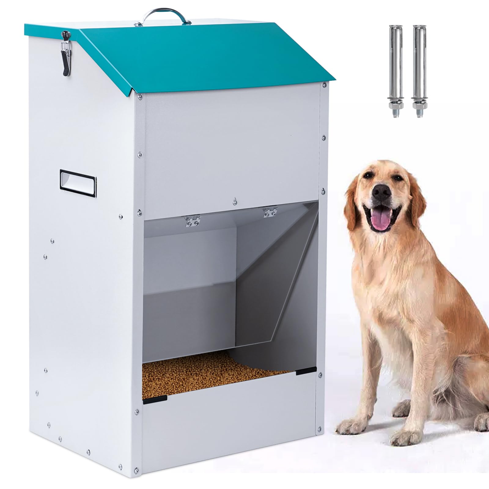 An application scenario or product detail of best outdoor automatic dog feeder - Image 4