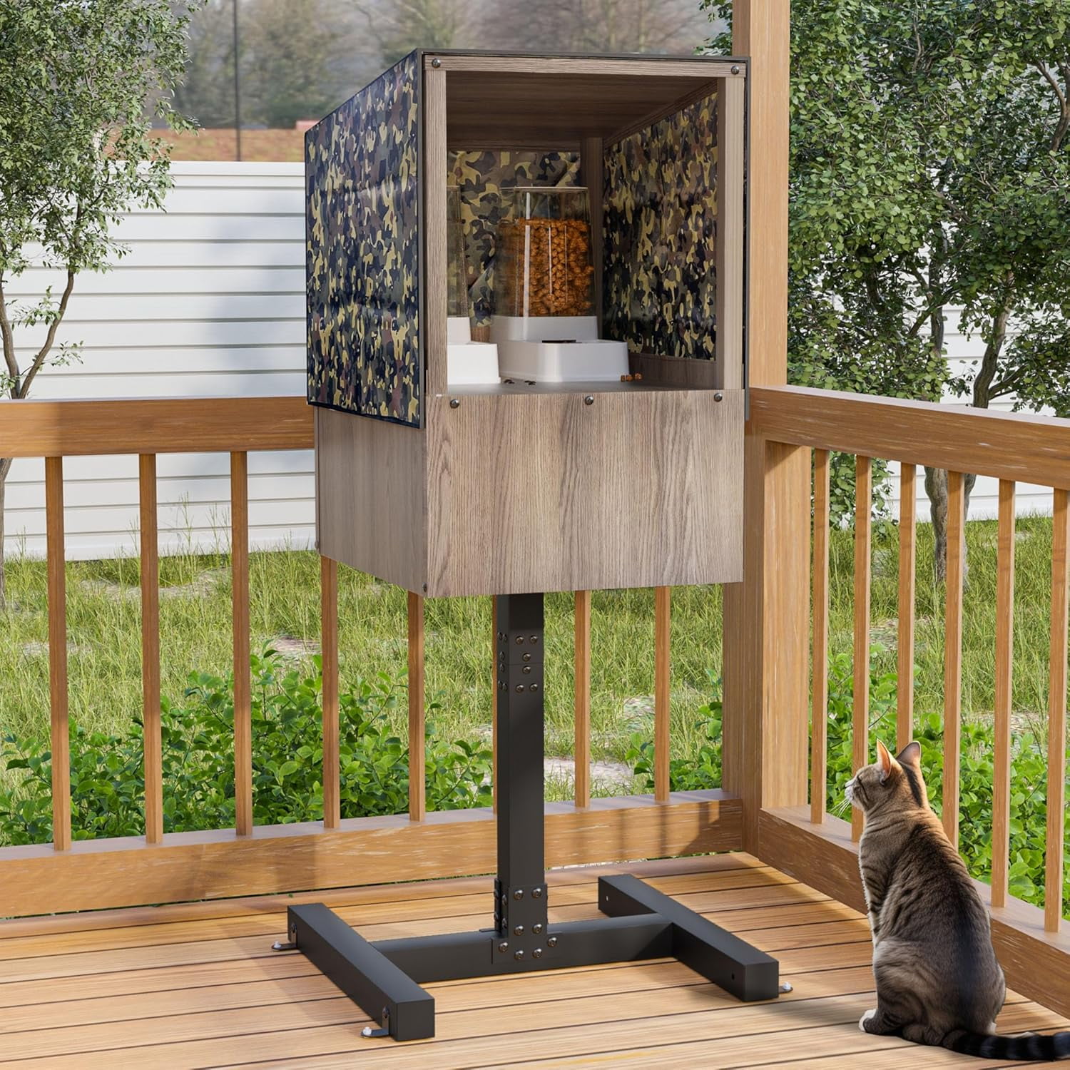 An application scenario or product detail of best outdoor cat feeder - Image 16