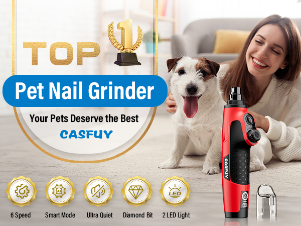An application scenario or product detail of best rated dog nail grinder - Image 2
