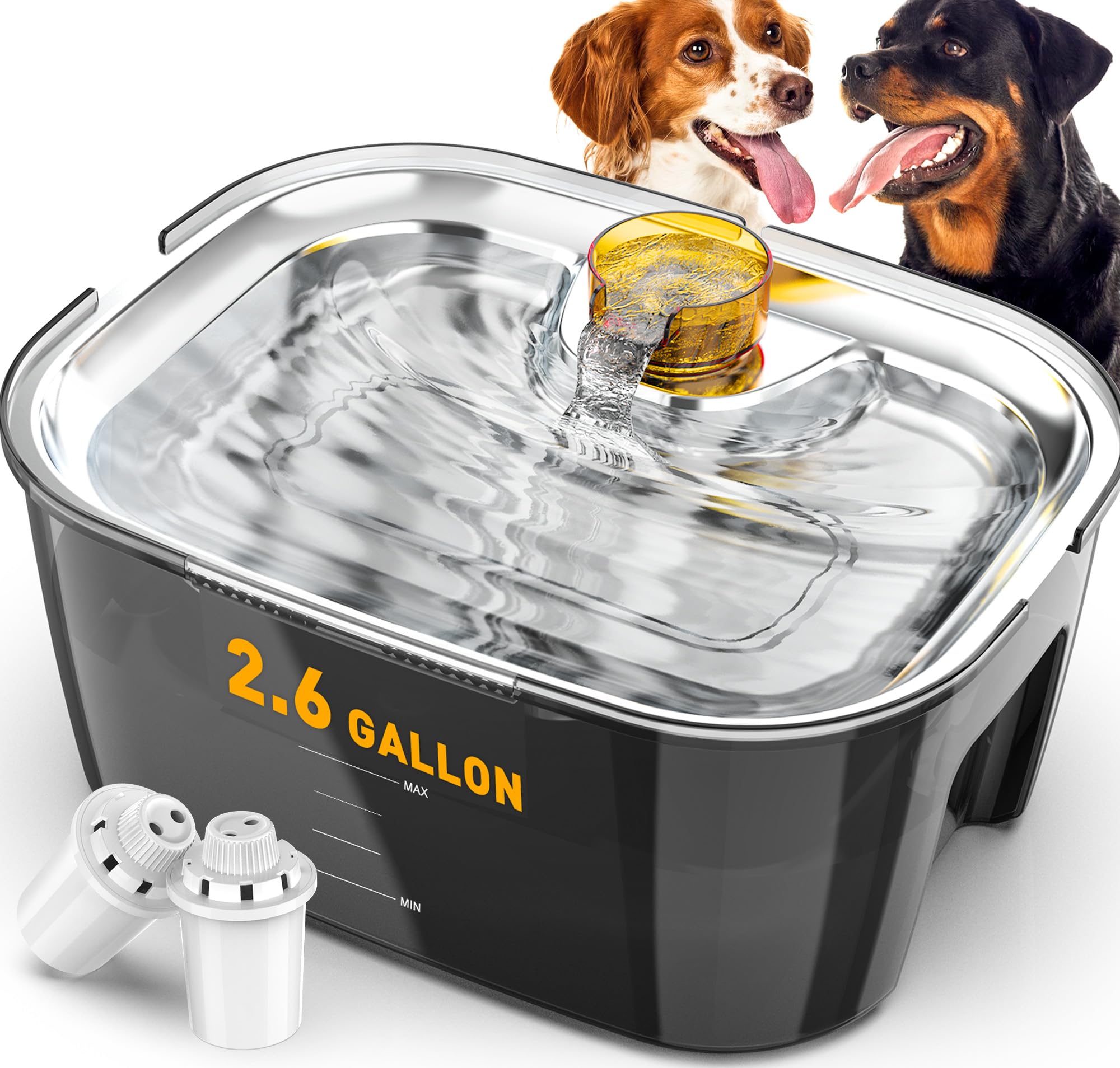An application scenario or product detail of best rated dog water fountain - Image 3