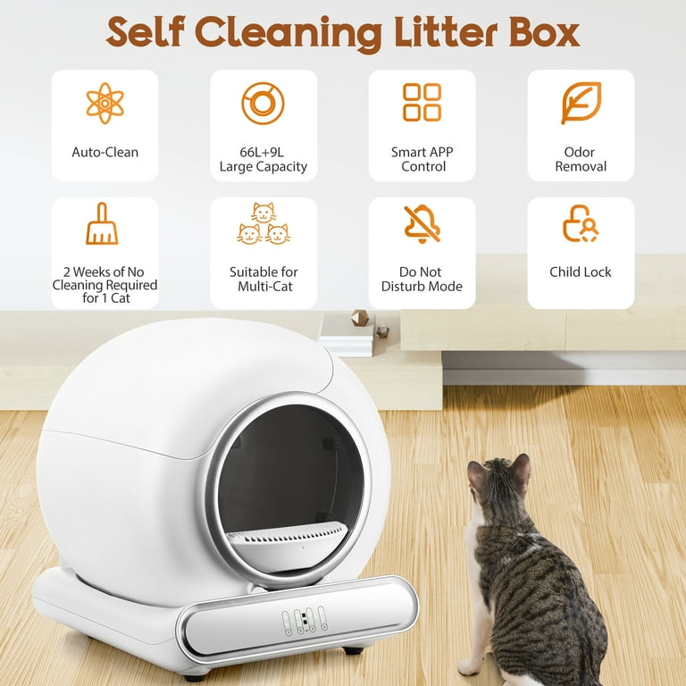 An application scenario or product detail of best self cleaning cat litter boxes - Image 22