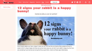 Best4Bunny - Happy Rabbit Treats