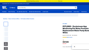 PETLIBRO - Dockstream App Monitoring Pet Water Fountain